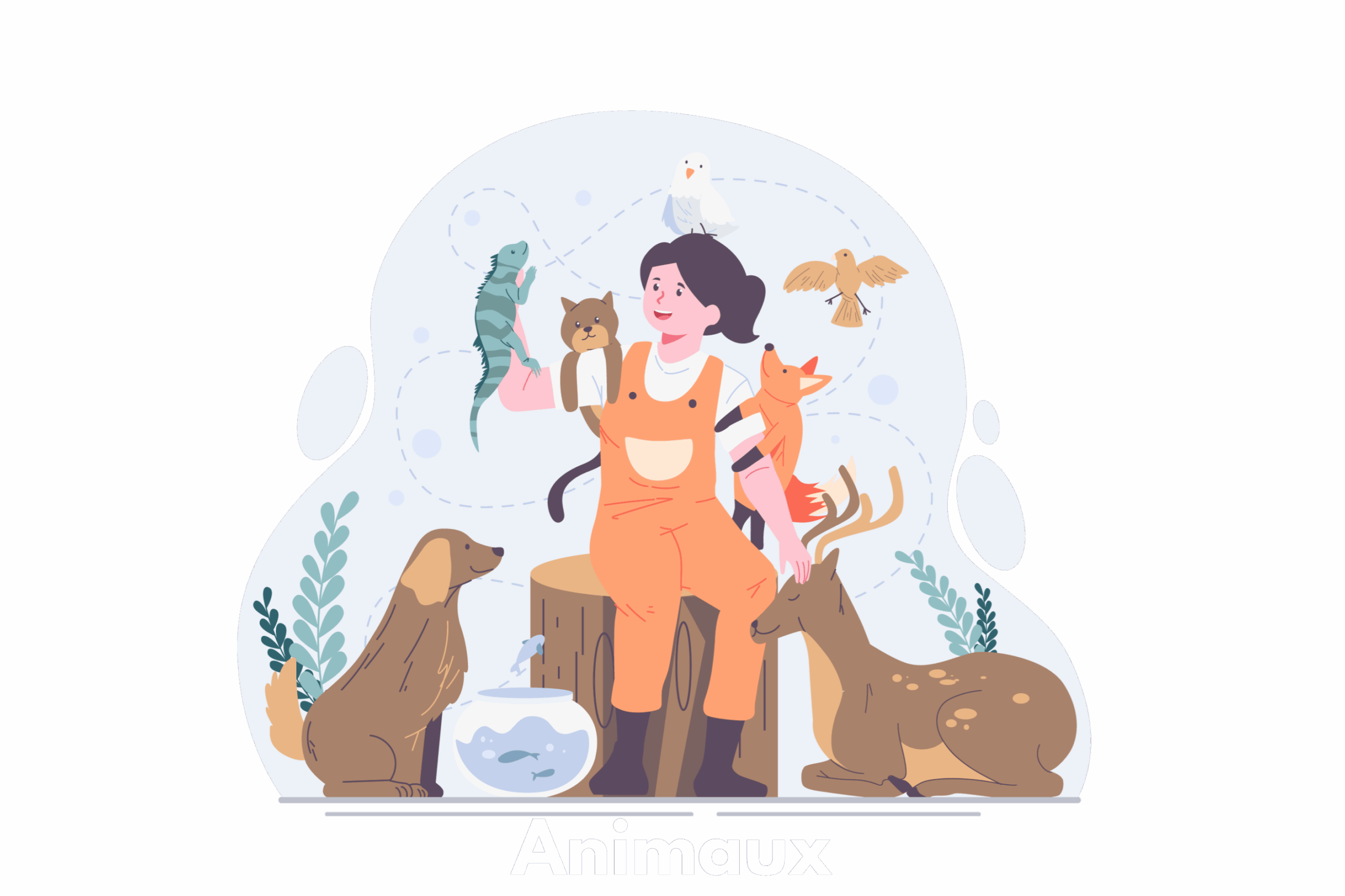 promenade et garde animaux